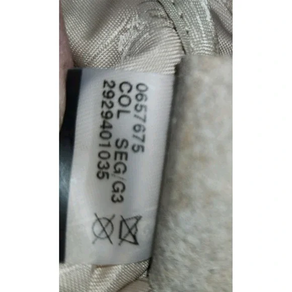 Longchamp Paris Idole Hobo Bag Brown Double Handle Fabric With Leather. VTG EUC - Picture 10 of 11